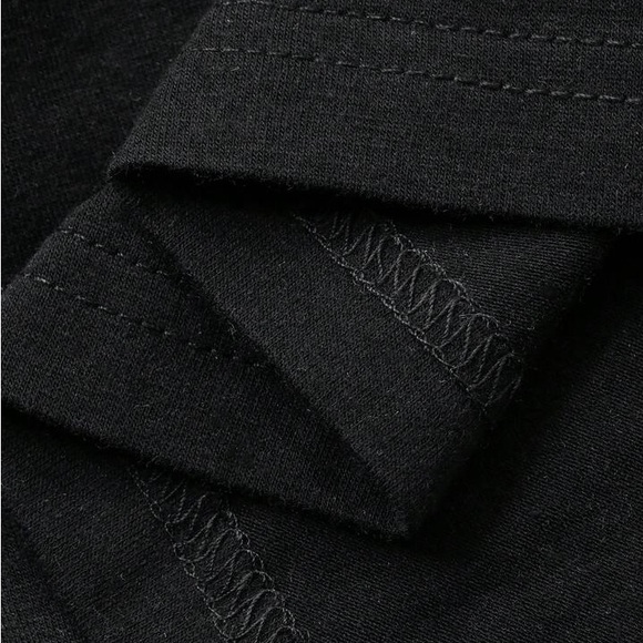 SHEIN Dazy Plus Color Block Letter Print Loose Round Neck Plus Size T-Shirt - Picture 5 of 8